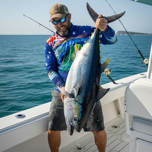 The True Blue Reef Fishing Shirt