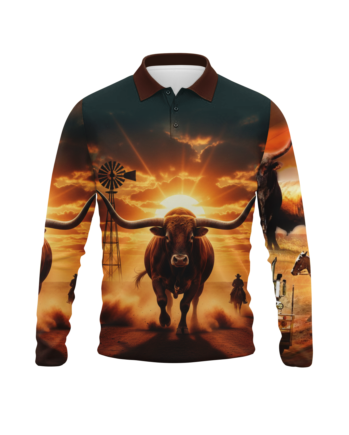 The Bull Dust Fishing Shirt